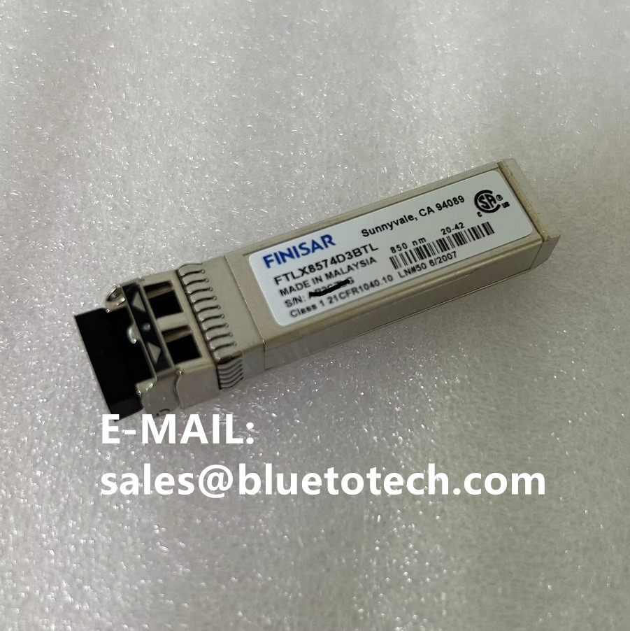 FTLX8574D3BTL Original Finisar 10G SFP+ SR 850nm 300m Optical Transceiver