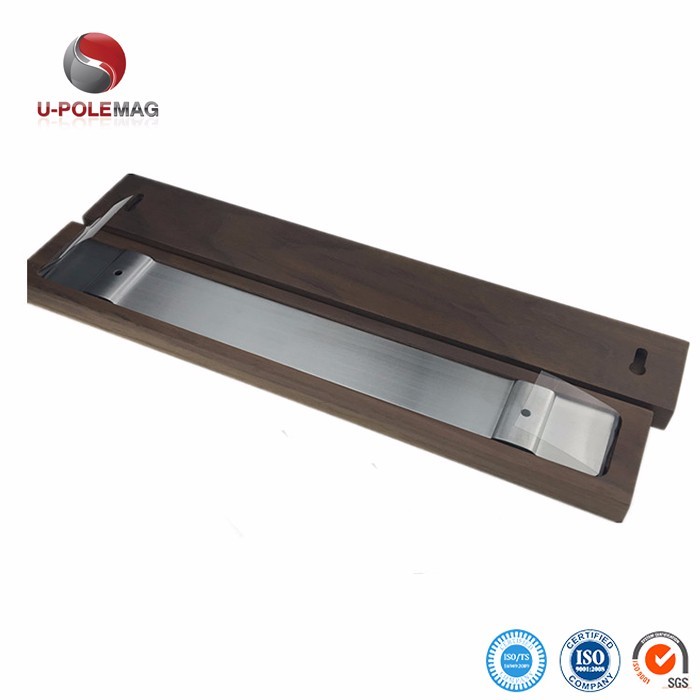 Outdoor Room Space Release Golden Color Titanium Magnetic Knife Bar 400x45x15mm Size