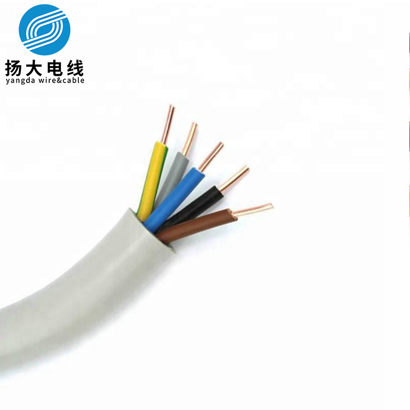 Rvv Multi Cores Pvc Jacket Wires And Cables Suitable For Power Installation