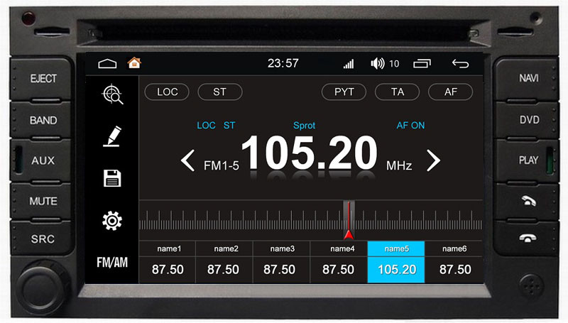 Ouchuangbo auto media kit gps navi android 8.0 for Peugeot 307(2004-2009) support USB SWC AUX wifi BT S200 platform