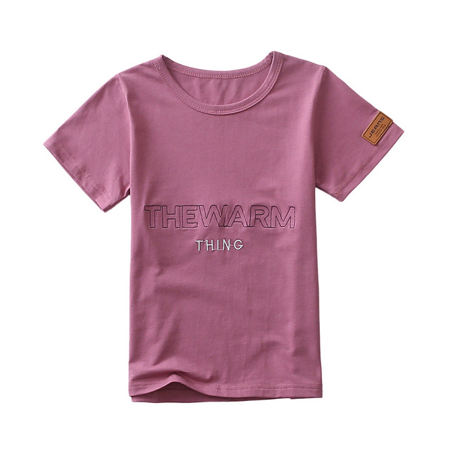 Custom Cute Newborn Baby Clothes 100% Cotton Baby Short Sleeve T Shirt