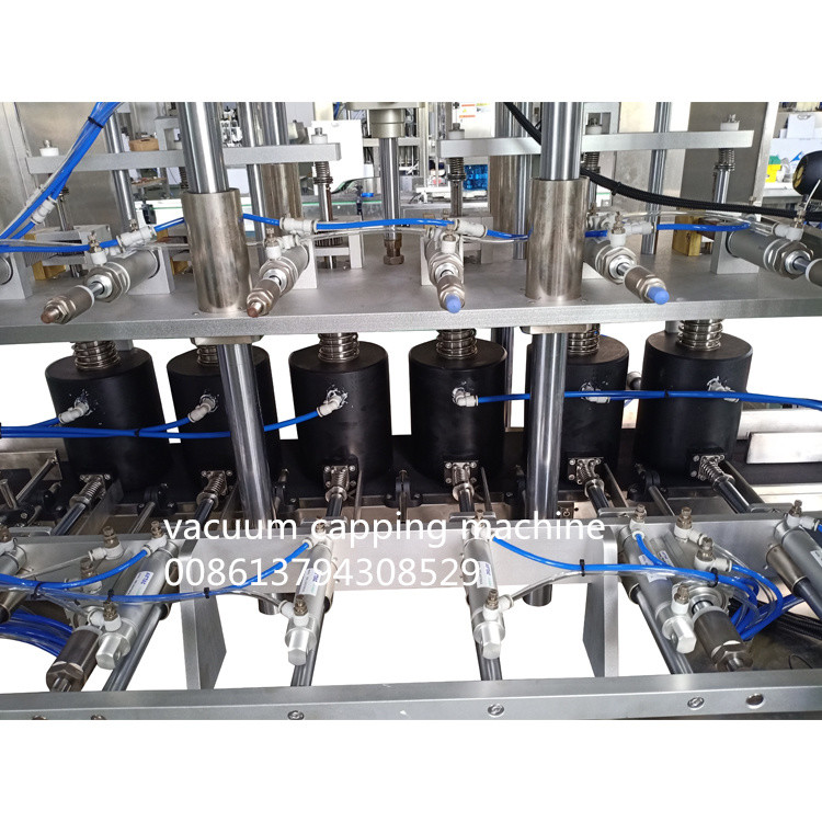 Automatic Feeder Twist Off Vacuum Screw Capping Machine