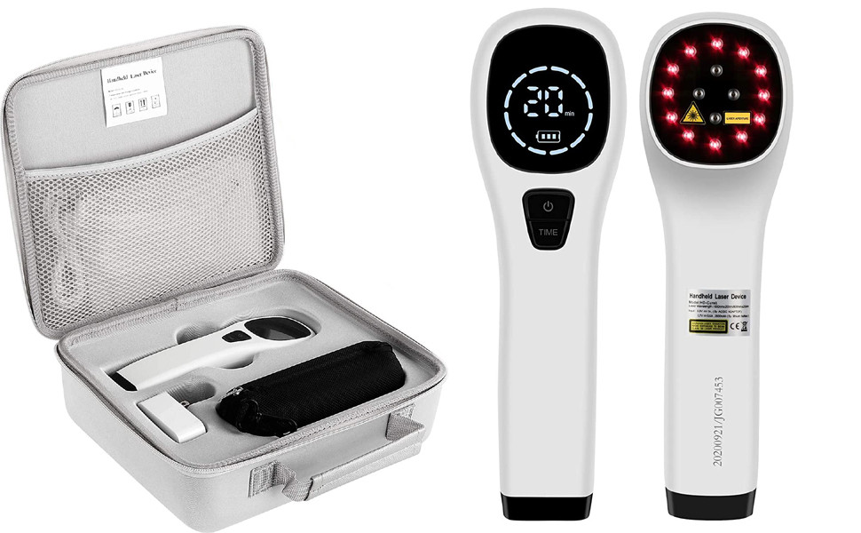 Handheld Wound Cold Laser Therapy Device For Pain Relief Muscle Reliever