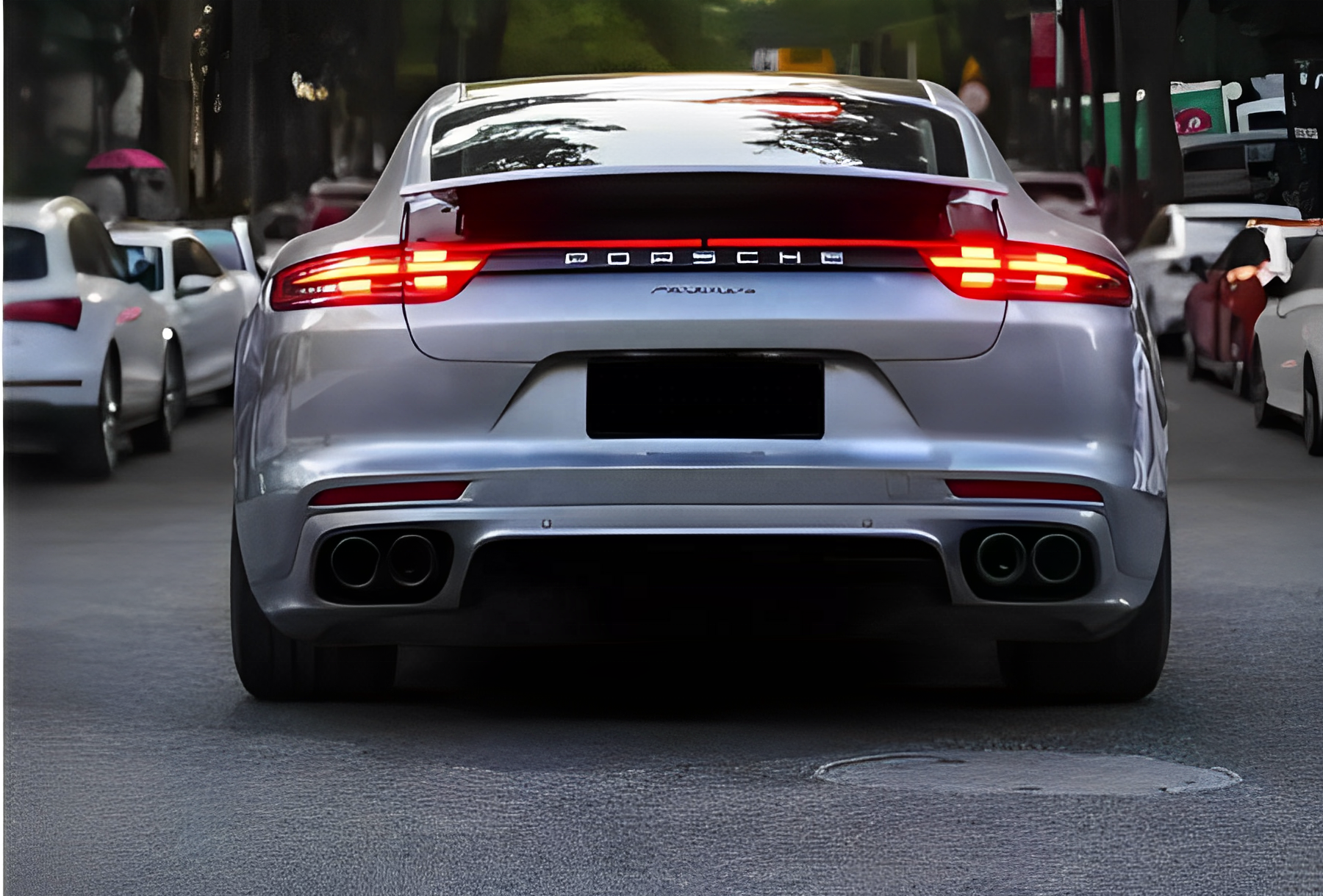 TBS Style Front Bumper And Headlight Body Kit For Porsche Panamera 970.2 Upgraded 2021