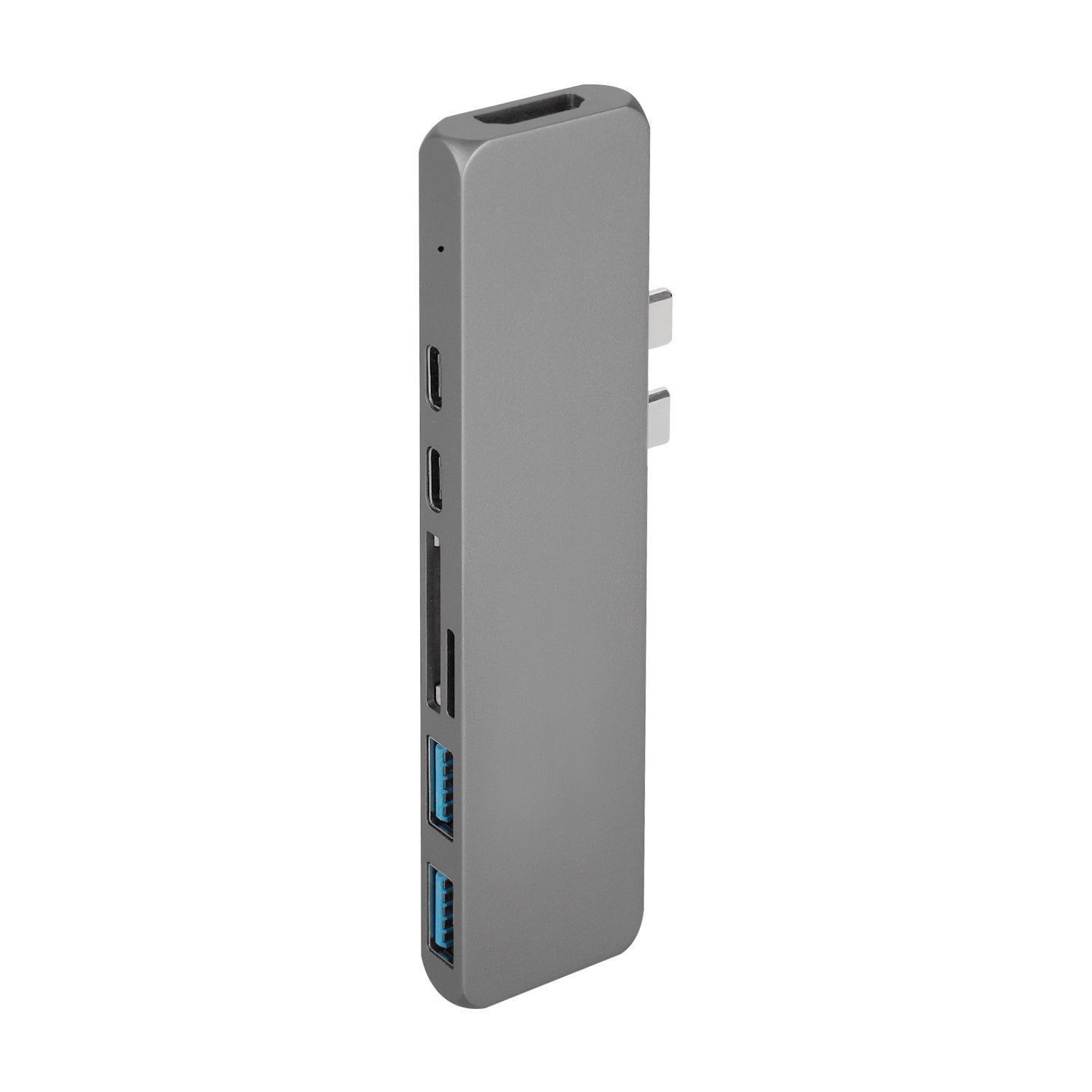 New product USB-C Hub 7 in 1 thunderbolt 3 usbc Docking station hub for 2016 2017 2018 macbook pro adapter HUB