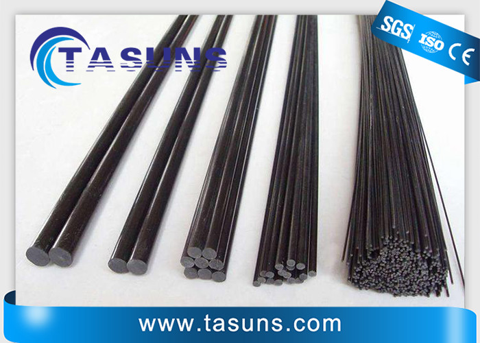 6mm Pultruded Carbon Rods T300 Carbon Fiber Round Stock