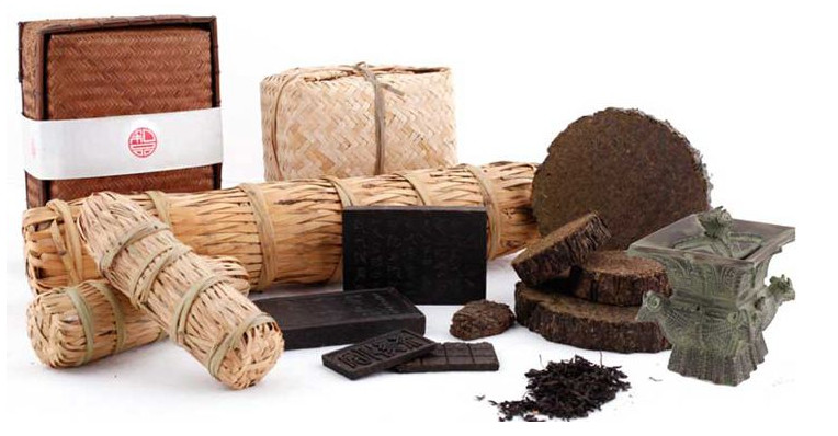 Hot Water Boiled Anhua Tianjian Tea For Lipid - Lowering Weight Loss Gift Packing