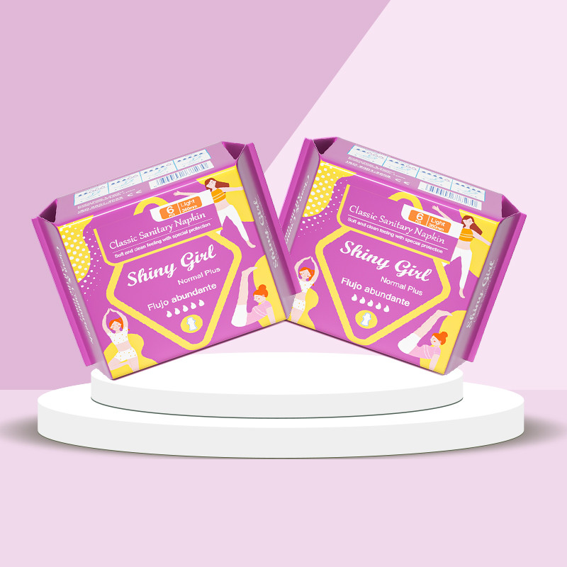 OEM Personalization Breathable Female Pad Absorption Large Capacity Sanitary Napkin
