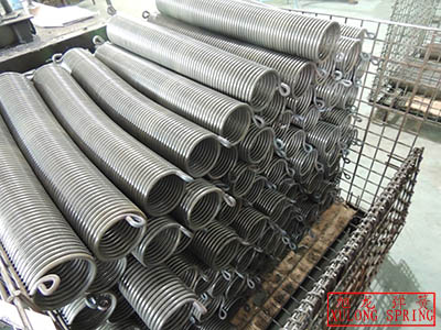 custom-made spring steel roll-up door torsion spring  supplied by xulong spring factory
