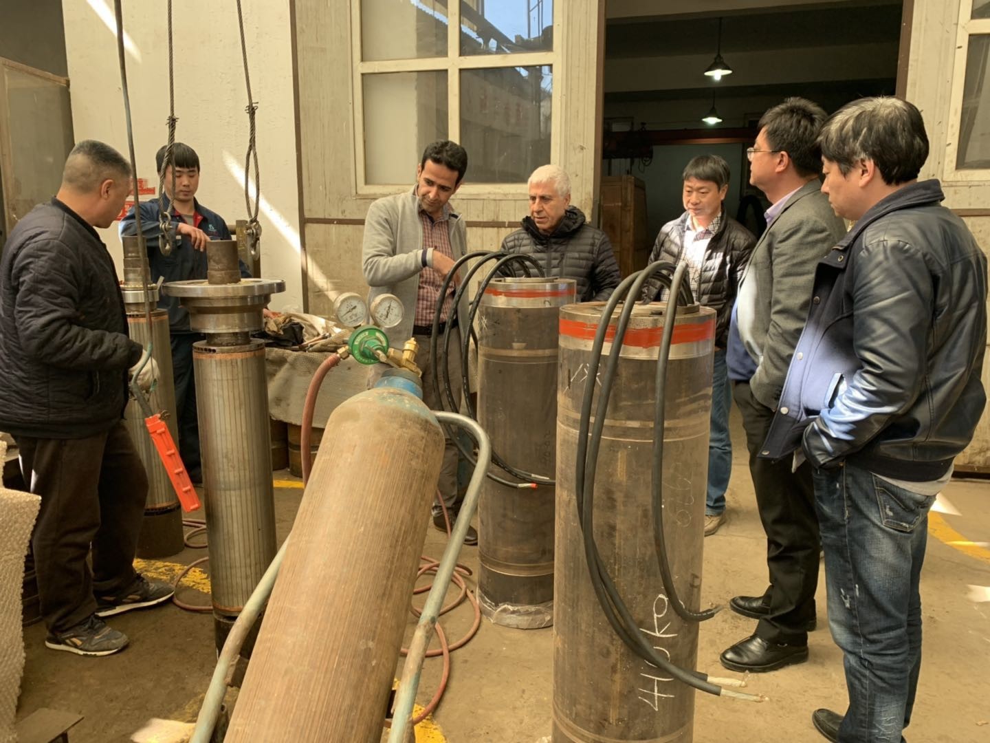 180 KW Vibroflotation Device Strengthen The Foundation Of Shear Capacity