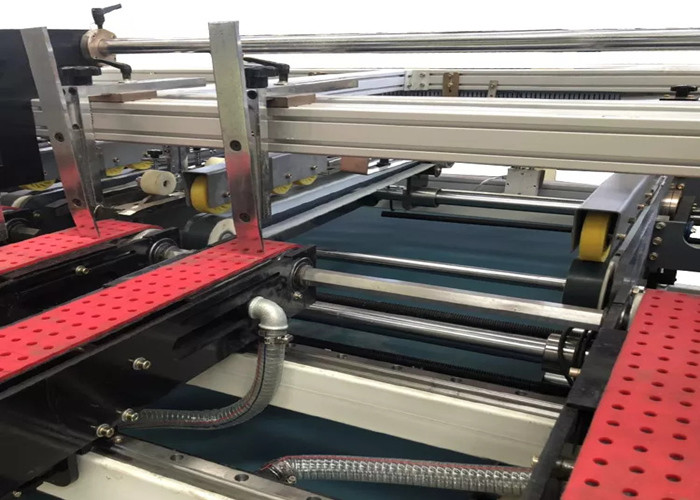 1450mm Semi Automatic Corrugated Box Folder Gluer Machine Double Piece