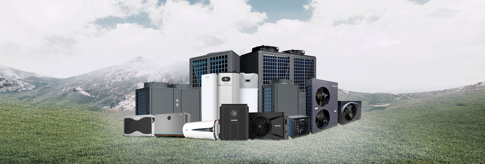 R410a 50Hz Electric Split System EVI Technology Heat Pump For Domestic Hot Water