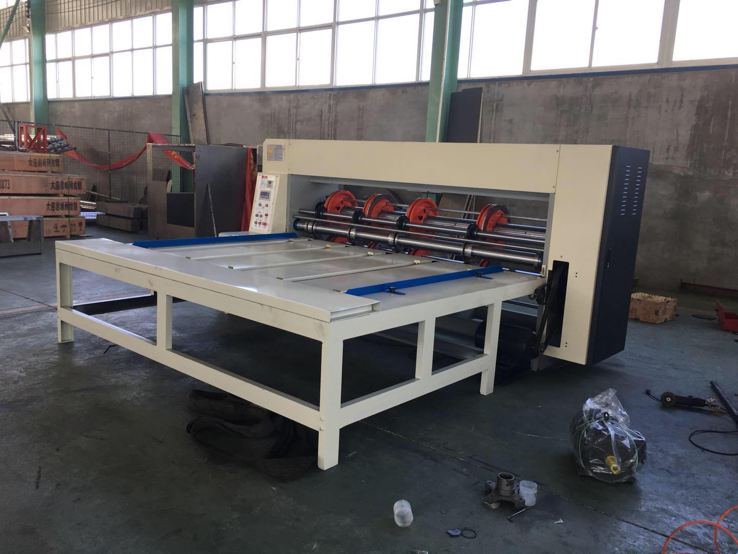 Corrugated paperboard Combined Slotting & Creasing machine