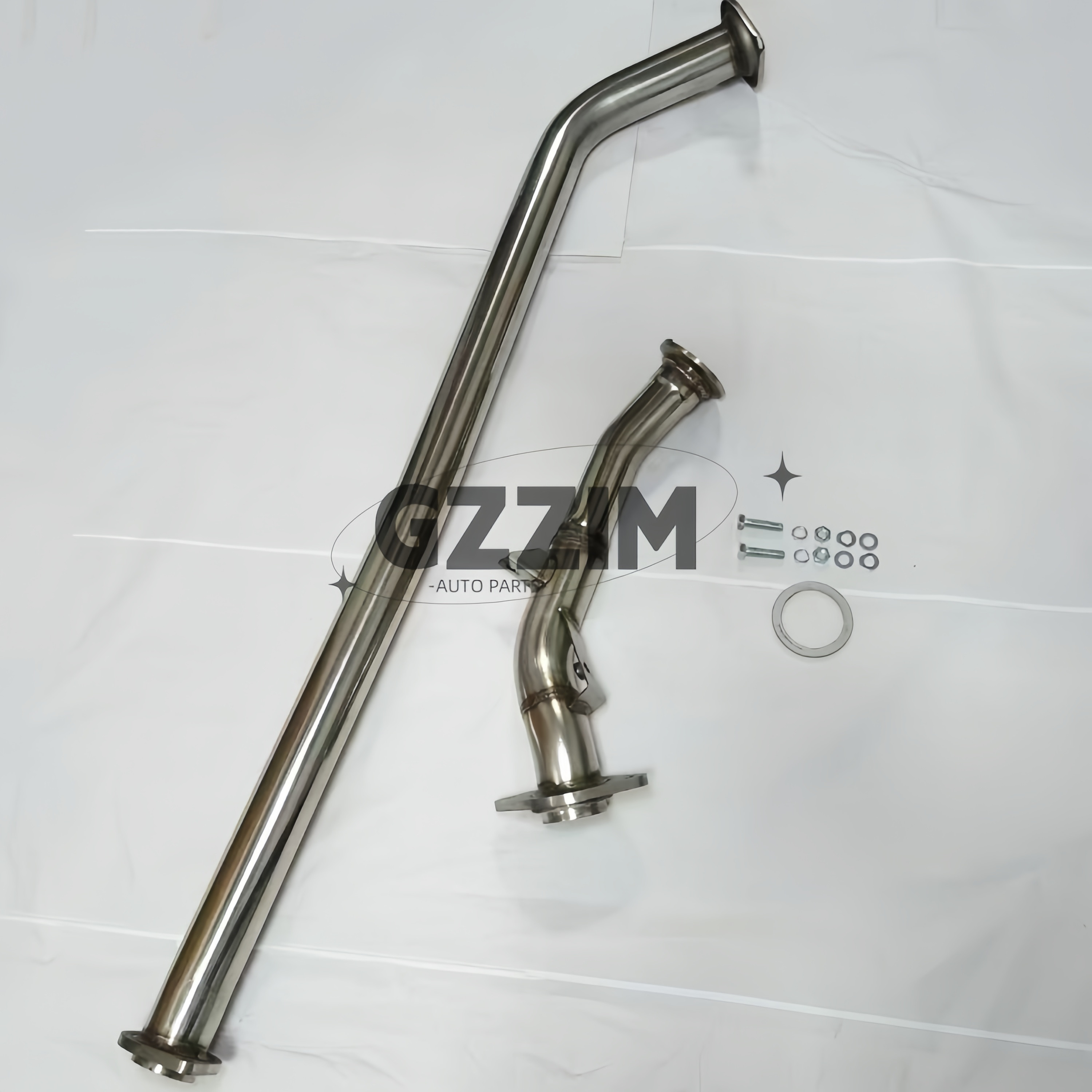 Stainless Steel Performance Exhaust System For Toyota Hilux REVO 2015-2023 Front Down Pipe With Muffler And Exhaust Tip For Cars & Trucks