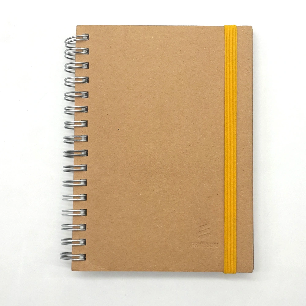 Hardcover School A5 Planner Agenda Diary Exercise Spiral Bound Notebook