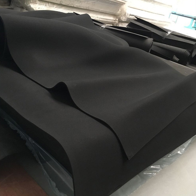 EPDM E-4088 Black Rubber Foam Automotive Noise Reduction And Shock Proof