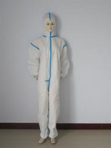 China Non-woven coverall / protective clothing / protective garment on sale