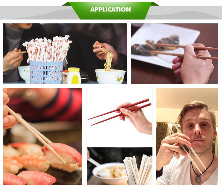 Custom Logo Compostable Reusable Bamboo Chopsticks Disposable Carbonized Dining