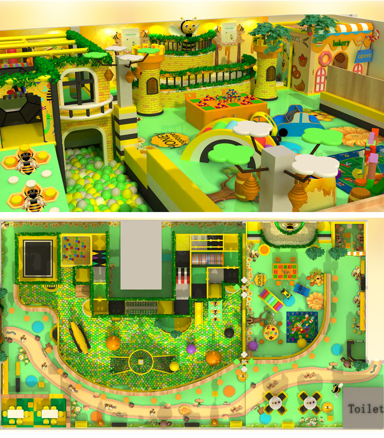 Customized Size Kids Soft Play Equipment For Shopping Mall SGS CCC ISO