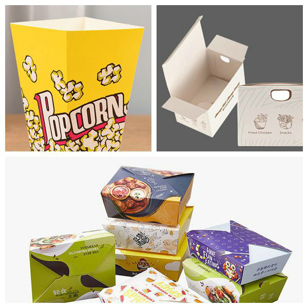 750 x 1066mm White 325gsm Food Grade C1S Paper Board For Popcorn Box