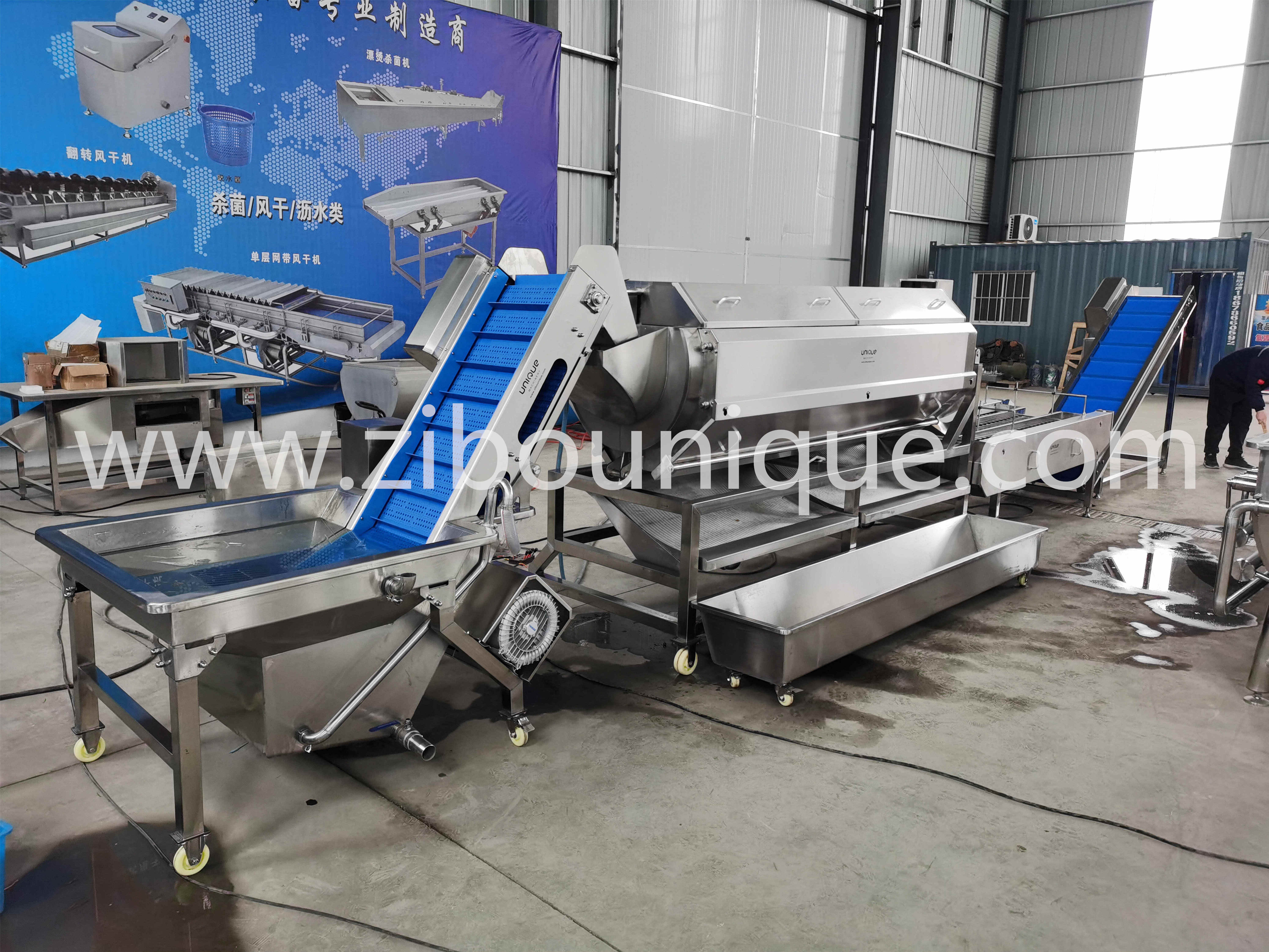 After Service Video technical support 2200 KG Electric Vegetable Potato Peeler Machine