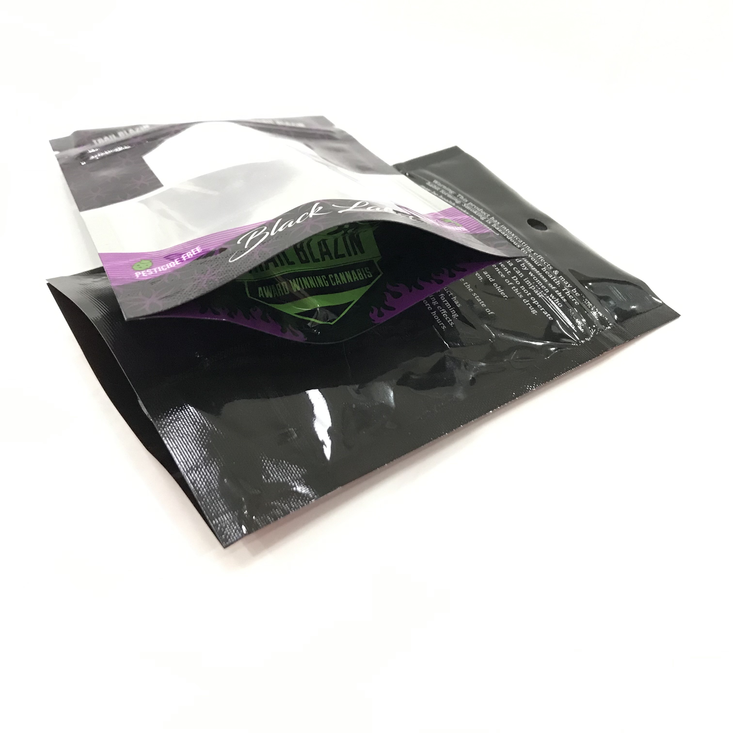 Plastic Aluminum Foil Candy Smell Proof k Bags Laminated Material Gravure Printing