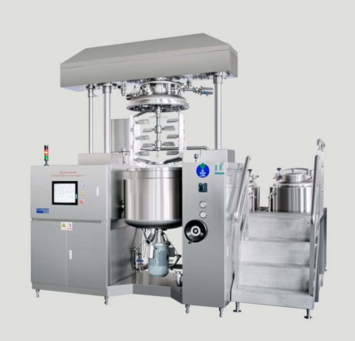 100L Cosmetic Emulsifier Mixer for the Personal Care Industry 380V 60Hz