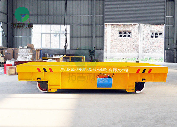 Anti-heat Interbay Railway Guided Transport Plant Mold Transfer Truck Material Handling Trolley