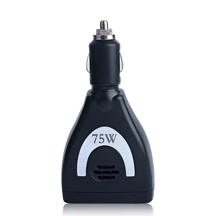 Electric Charger Car Charger For Magnetic Wireless Car Phone Holder 75W Car Usw Power Inverters Dc12V To Ac 220V