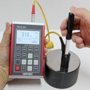 Buy cheap AA Battery Portable Hardness Tester Cylindrical Spherical Outside And Inside Surface Metal Durometer product