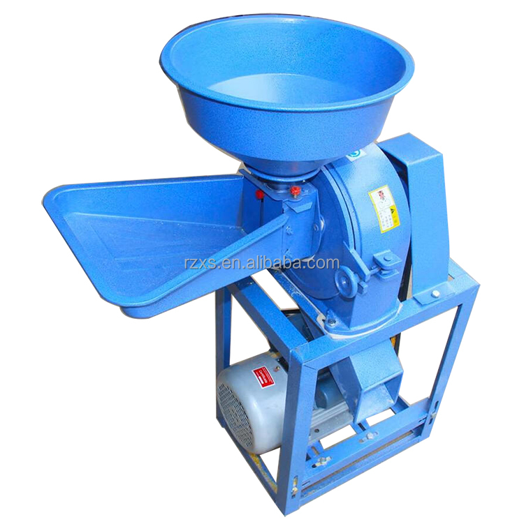 Corn Flour Milling Machine Feed Hammer Milling Crusher Corn Grinding with Diesel Engine