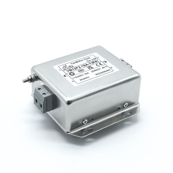 15amp 220V Single Phase Filter Din Rail RFI Filter For Automation Equipment