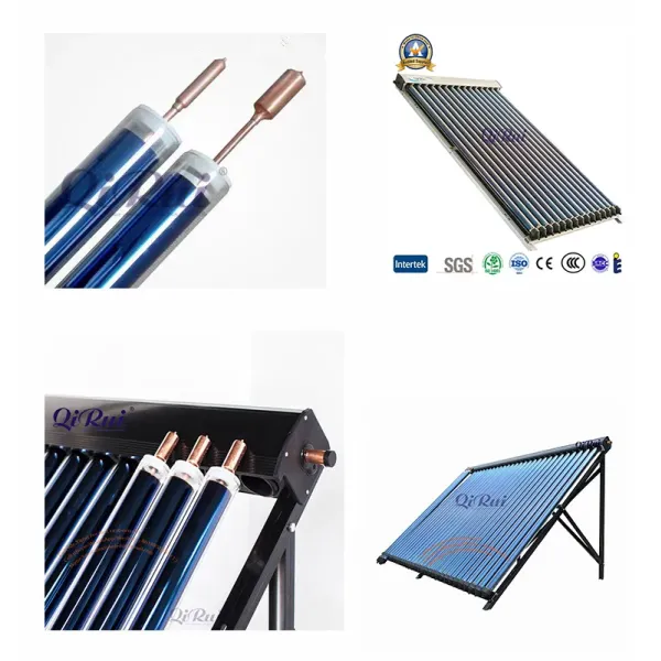 High Efficiencyheat Pipe Solar Thermal Collector with Solar Keymark