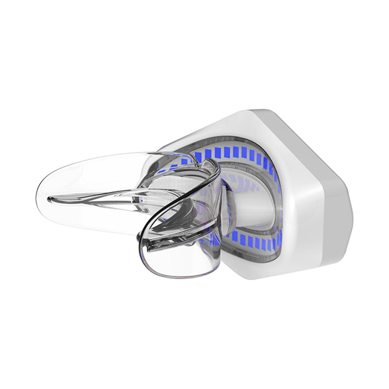 Mini Wireless Led Cold Blue Light Smoky teeth improve Silicone Teeth Whitener