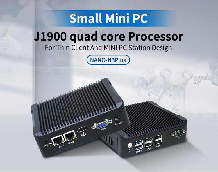 Small Mini PC J1900 quad core processor