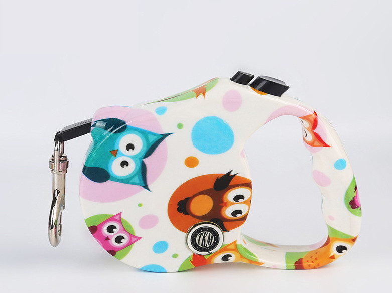 Anti Slip Safe Pet Retractable Leashes Customized Portable Travel For Dog