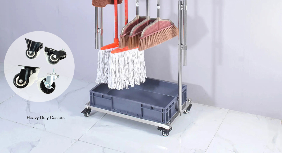 Retractable PVC PU Heavy Duty Workbench Casters 360 Degree