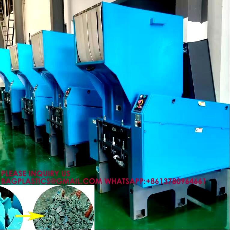 Crushing Machine Plastic Crusher Shredder Grinding Machine, Recycled Plastics, Recyclable