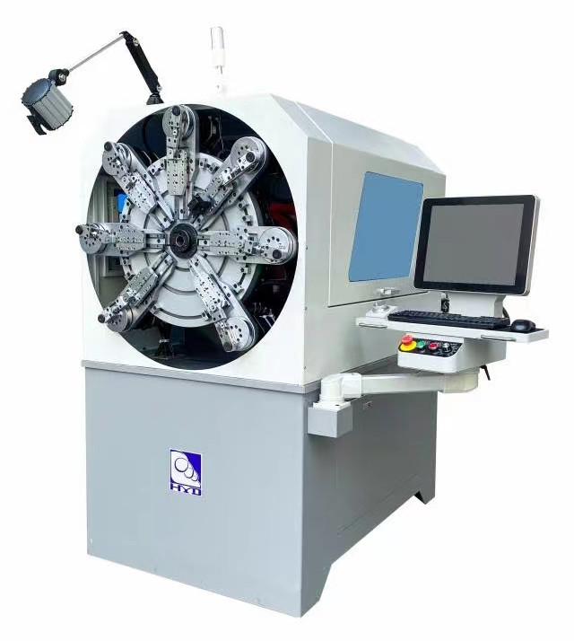 0.3-2.5mm High Efficiency CNC Spring Machine , Multi-function Computer Spring Machine