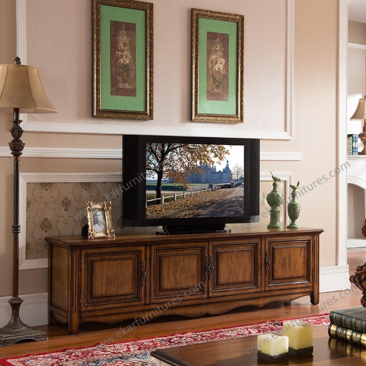 Solid wood furniture, wholesale furniture vintage cabinet wooden tv stand