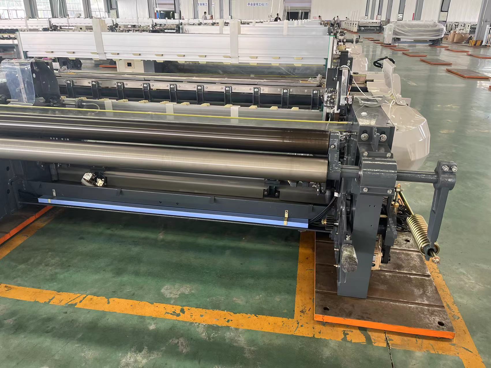 Single Nozzle Air Jet Loom Mechanism Fabric 1000 RPM Water Jet Machine Textile