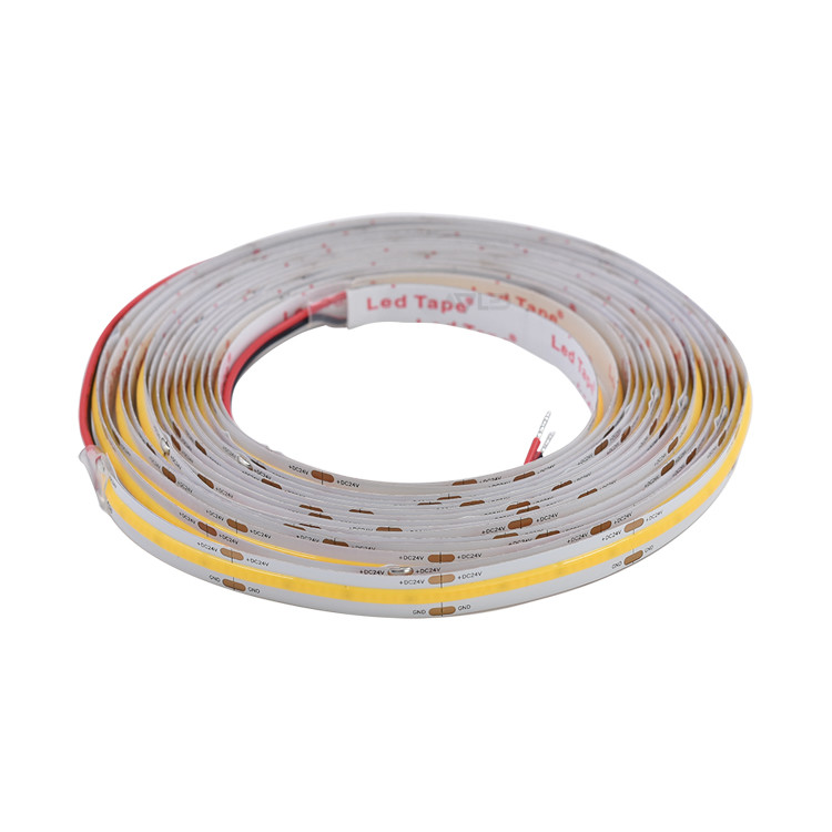 New Circuit Design 504 LEDs/M COB LED Light Strip 12W/M 3000K 4000K 6500K