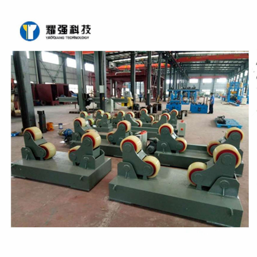 150 Tons Welding Roller Rotator 1100mm For Pipe Tank Self Adjustable