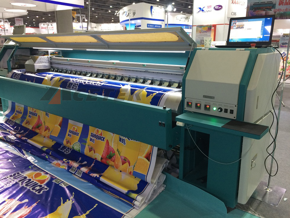 Spt 508GS Maquina Large Format Banner Printers 240 Square Meter High Speed