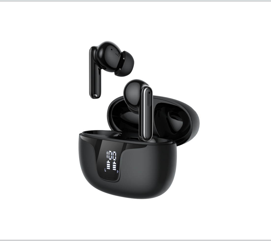 Private Mold Two Mic TWS Earphones for Noise Cancelling and HD Voice in In Ear Sports