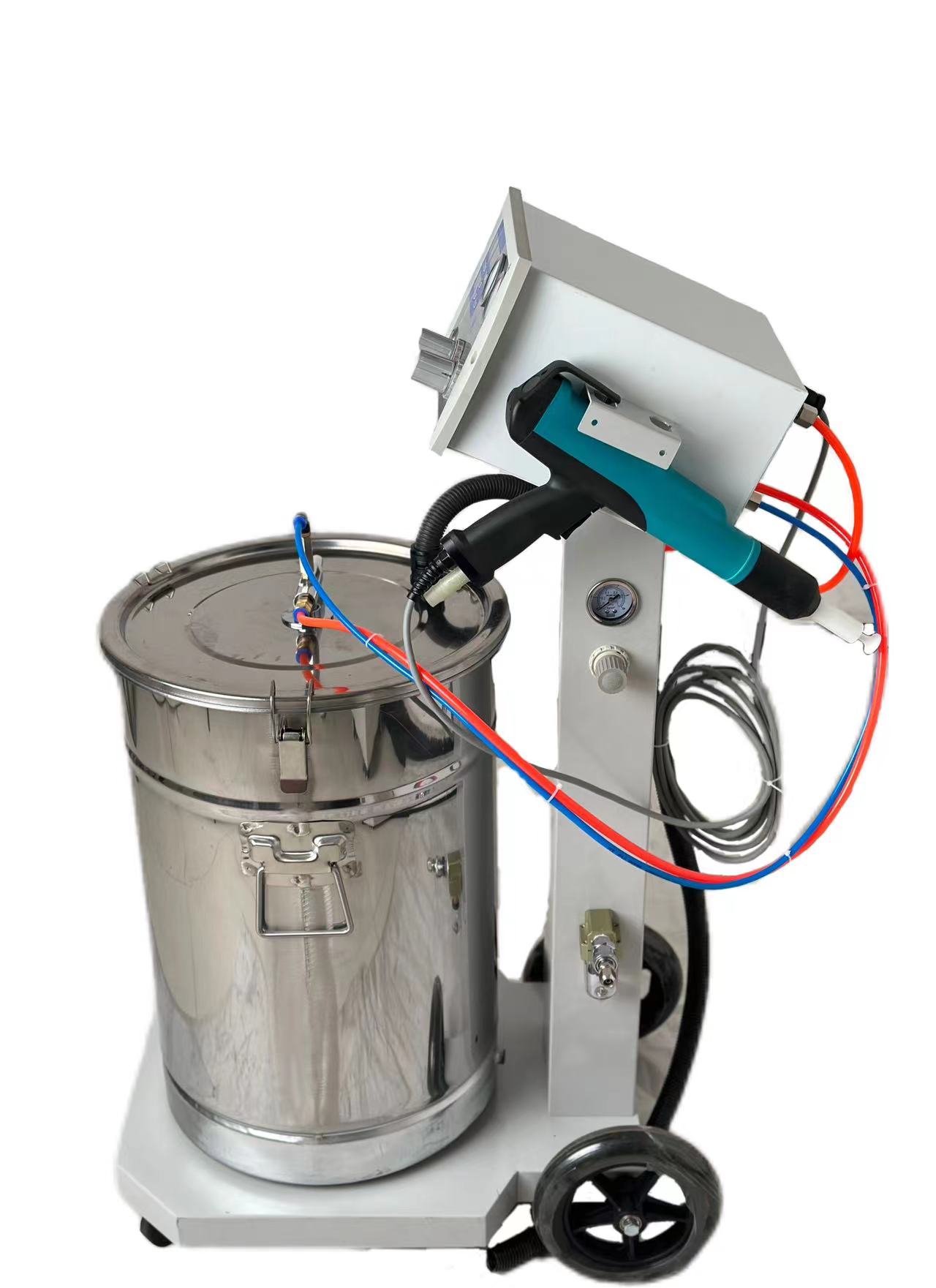 Easy To Clean Automatic Powder Spraying Machine Eco Friendly Safety Operation