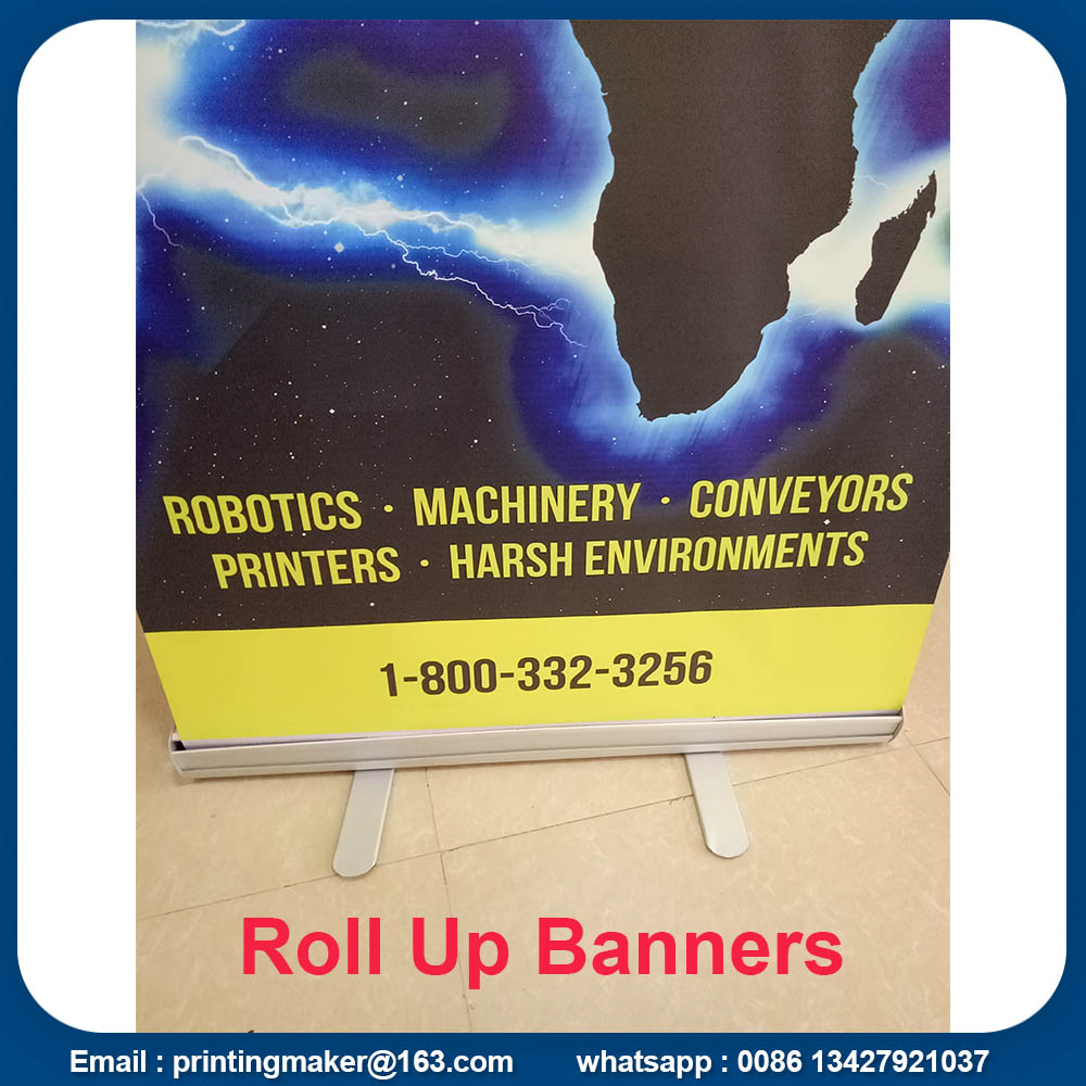 roll up banner stand