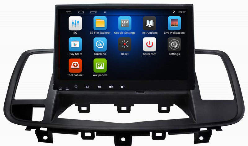 Ouchuangbo car gps media kit stereo android 8.1 for Nissan Teana 2009 support USB SWC wifi WIFI video