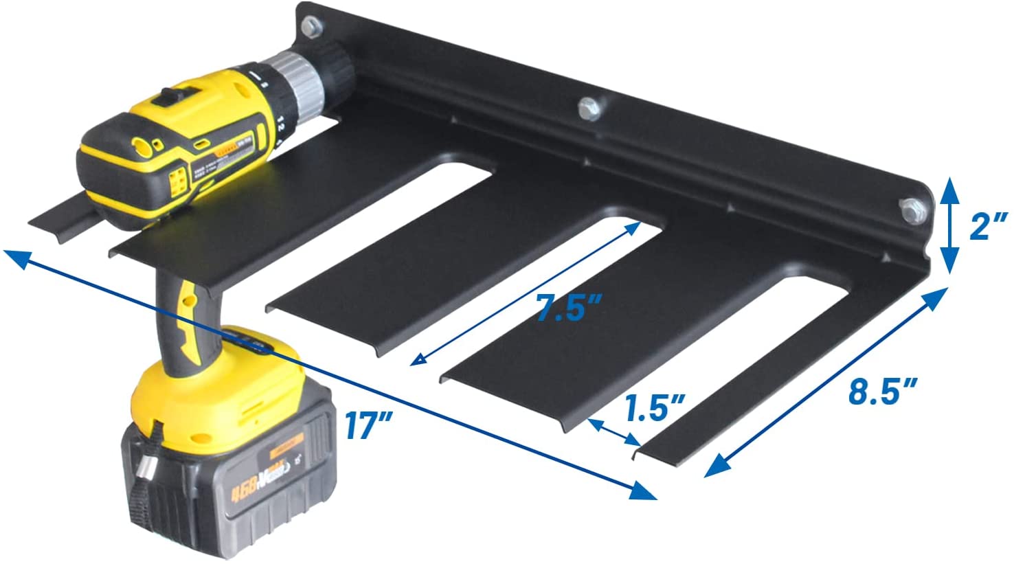Functional Power Tool Organizer Storage Holders Racks with Customized Instruction