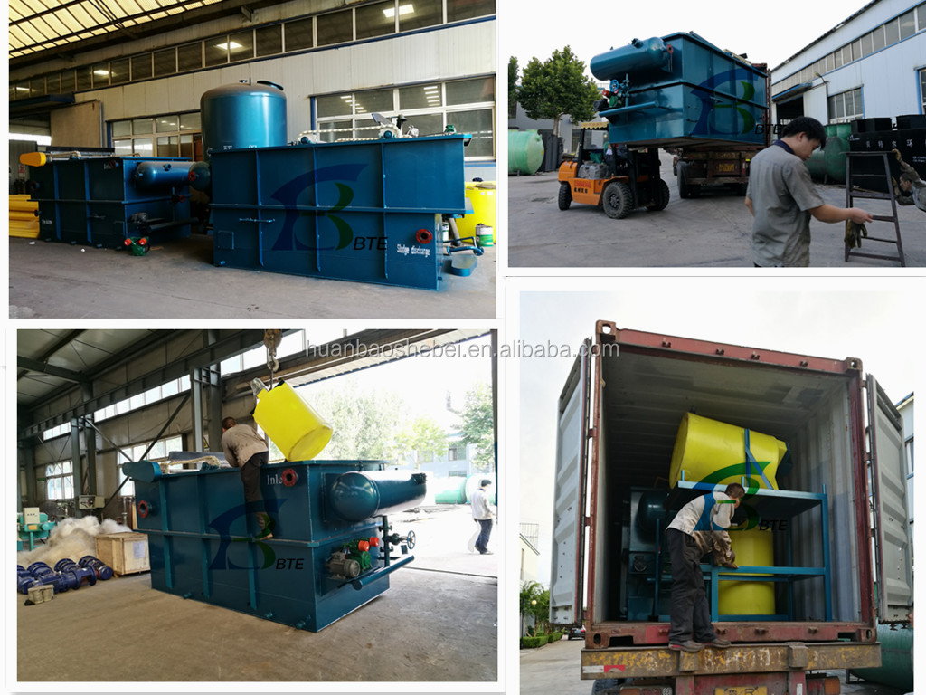 1500 kg Weight DAF Wastewater Treatment Plant for Large-Scale Wastewater Treatment